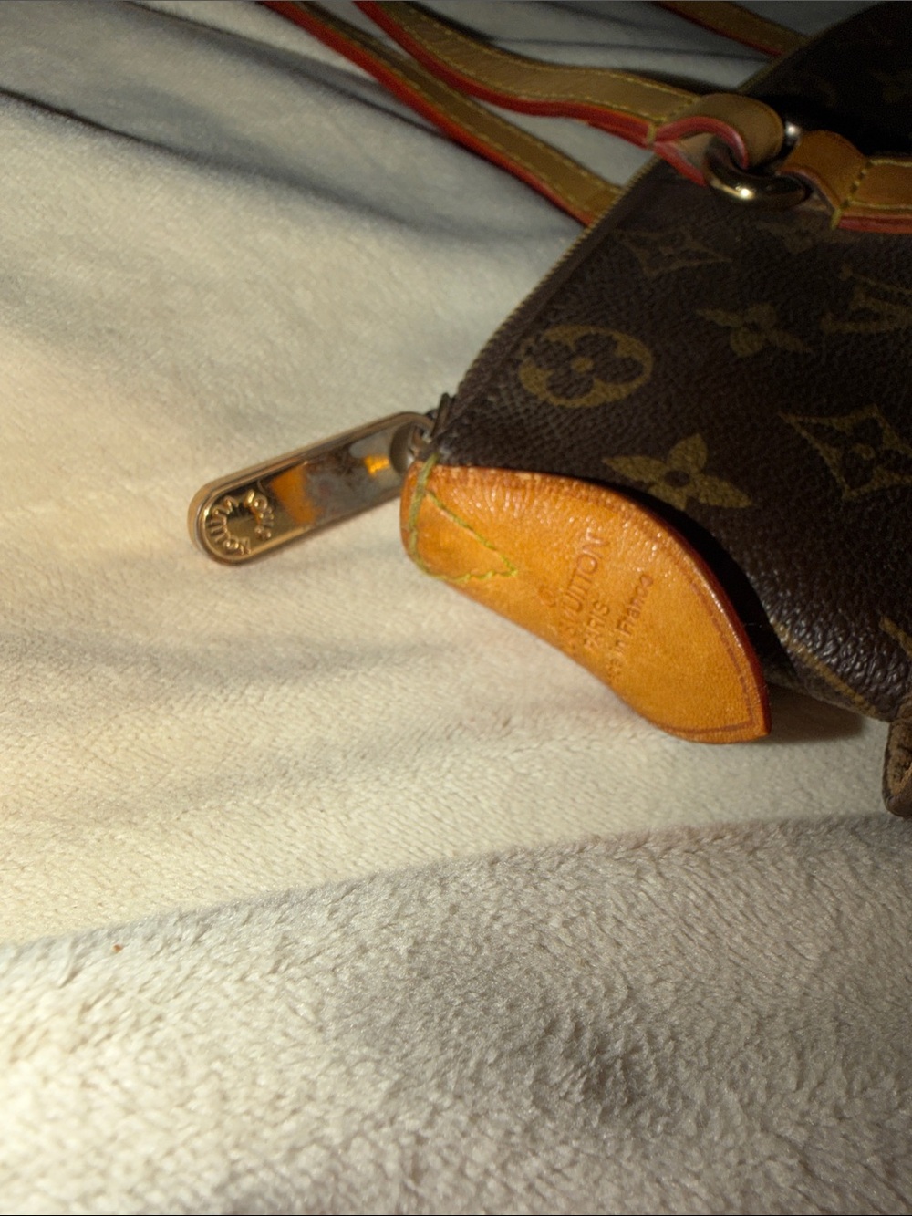 Louis Vuitton Vintage Monogram Canvas Tote with Vachetta Trim - Picture 3 of 6